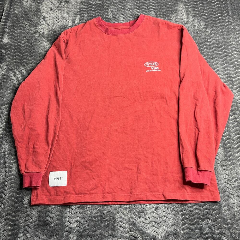 WTAPS 06 Cut & Sewn T-Shirt - Burgundy size X04